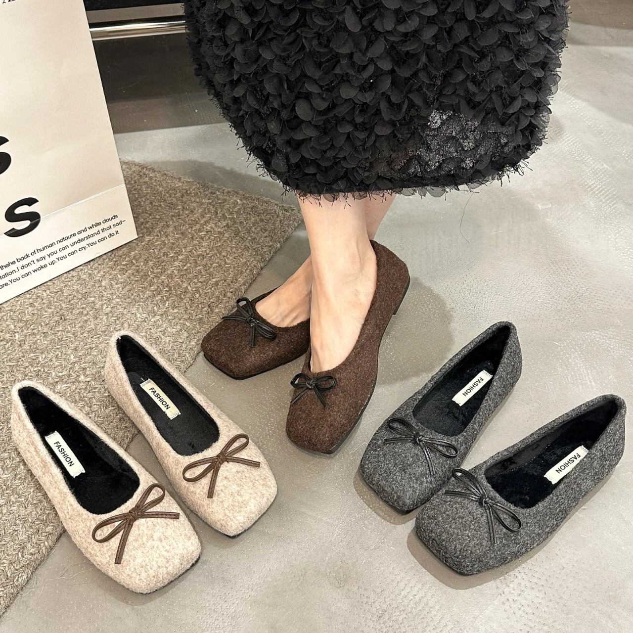 Silver Leather Split Toe Flat Shoes Woman Mary Janes Tabi Ninja Flats Female Cozy Dress Shoes Ankle Belt Moccasins 250322
