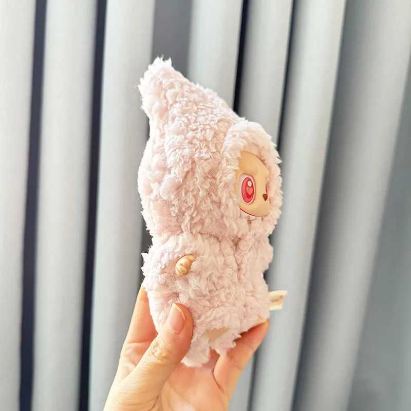 Suitable for 17cm v1/v2 clothing pendant Labubu seat pole pink plus onesie Z250322 Free shipping
