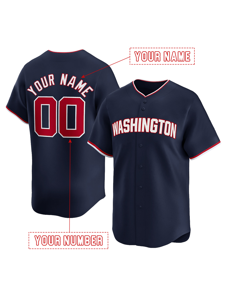 3 Crews WSN 2025 City Connect Jerseys Wood Strasburg Abrams Custom any name any number stitched Men