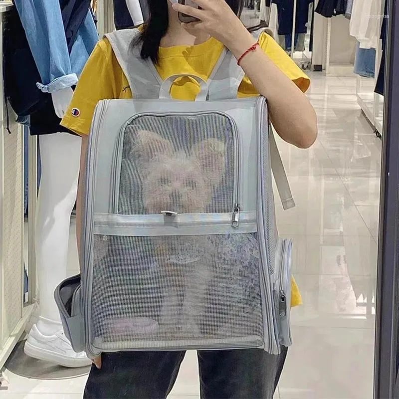 Bagpacks: Portable Dog & Cat Carrier Backpack Large, Collapsible Breathable Pet Travel Outing Bag - Transparent Design Free shipping
