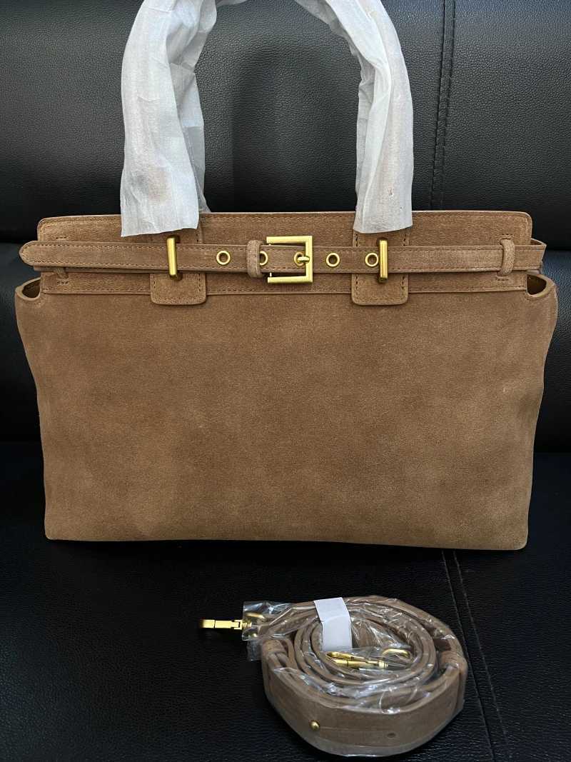 Real leather large capacity Burgundy womens designer luxury shoulder bag fashionable buckle handbag cross body bag Y250320