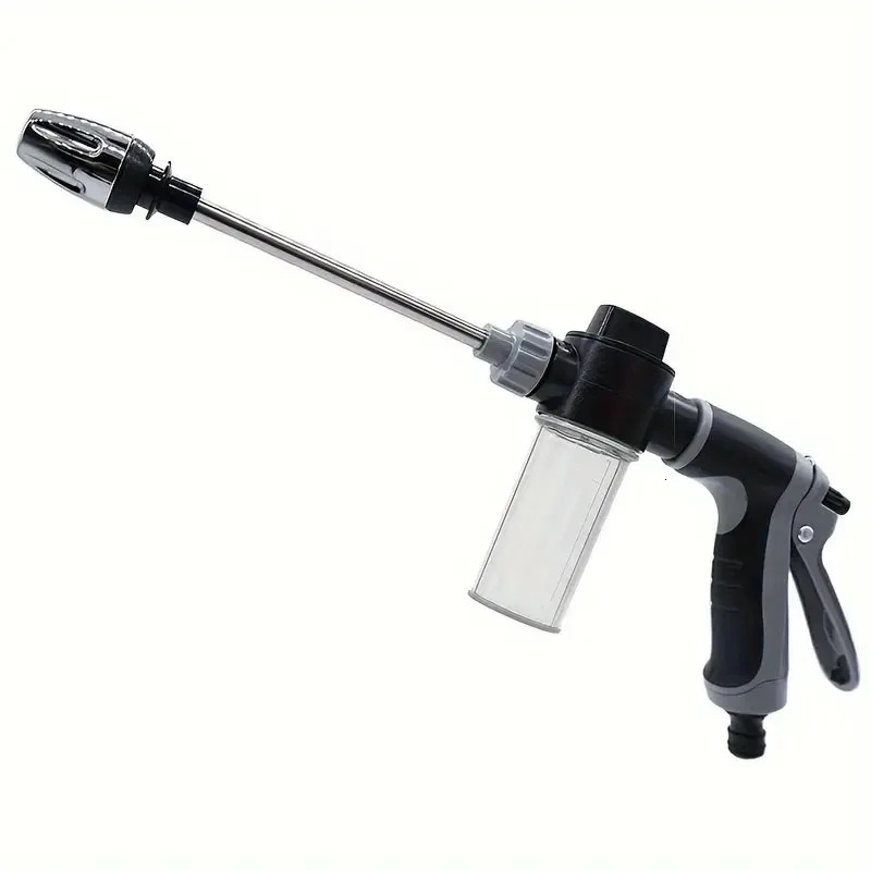 High Pressure Car Wash Water Gun Garden Pipe Nozzle Multifunctional Watering Tool Powerful Cleaning For Cars and Gardens 250318