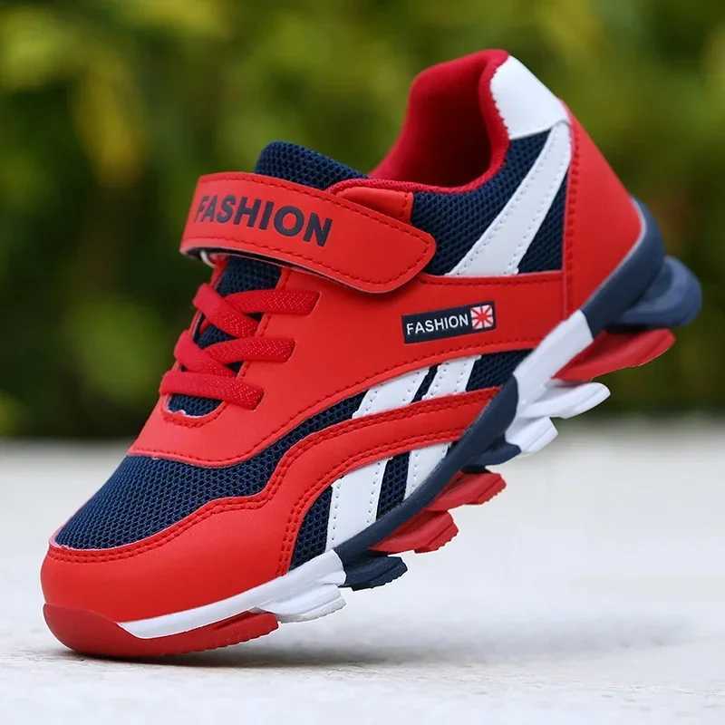 Childrens running shoes fashionable and luxurious design casual sports shoes mesh breathable sports shoes comfortable boys tennis shoes X250322