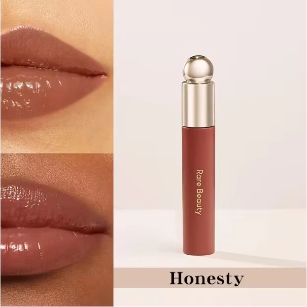 Rare Beauty Moisturizing Lip Glaze Nutrient Repair Lightweight Non-greasy Natural Luster Brightening Lipstick Cosmetics