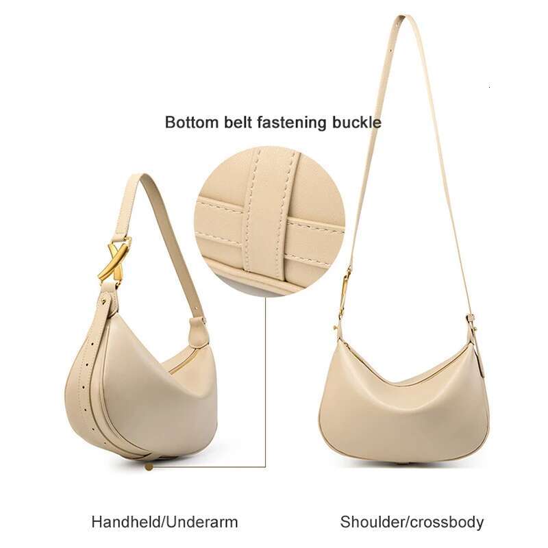 Women's 2025 New Genuine Leather Women Shoulder Designer Crossbody Bag Fashion Soft Cowhide Female Handbags 2739