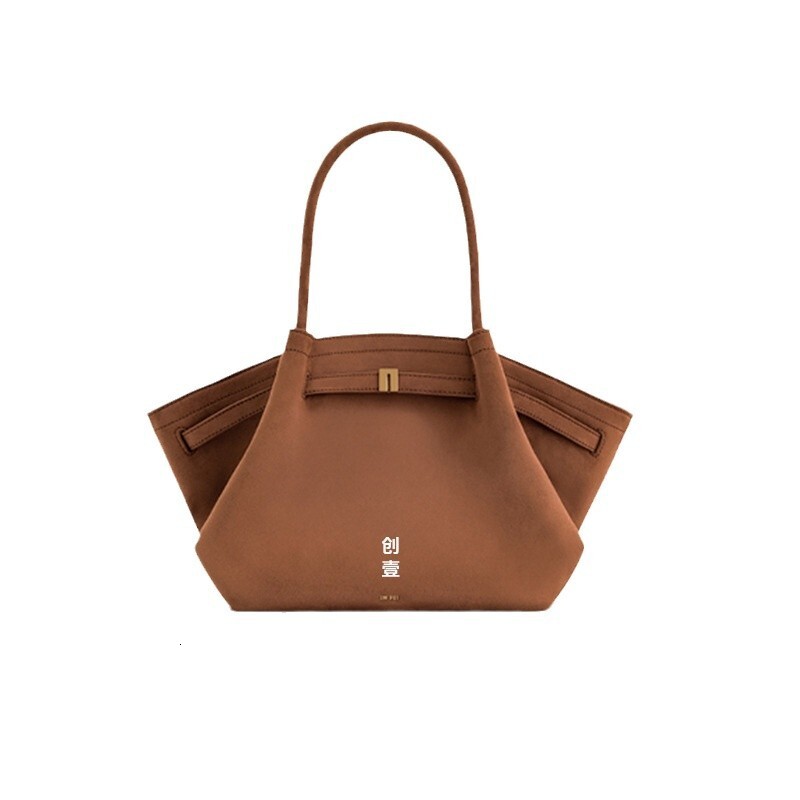 Jwpei Dumpling Hana High-End Suede Commuting Shoulder Fashion Tote Bag