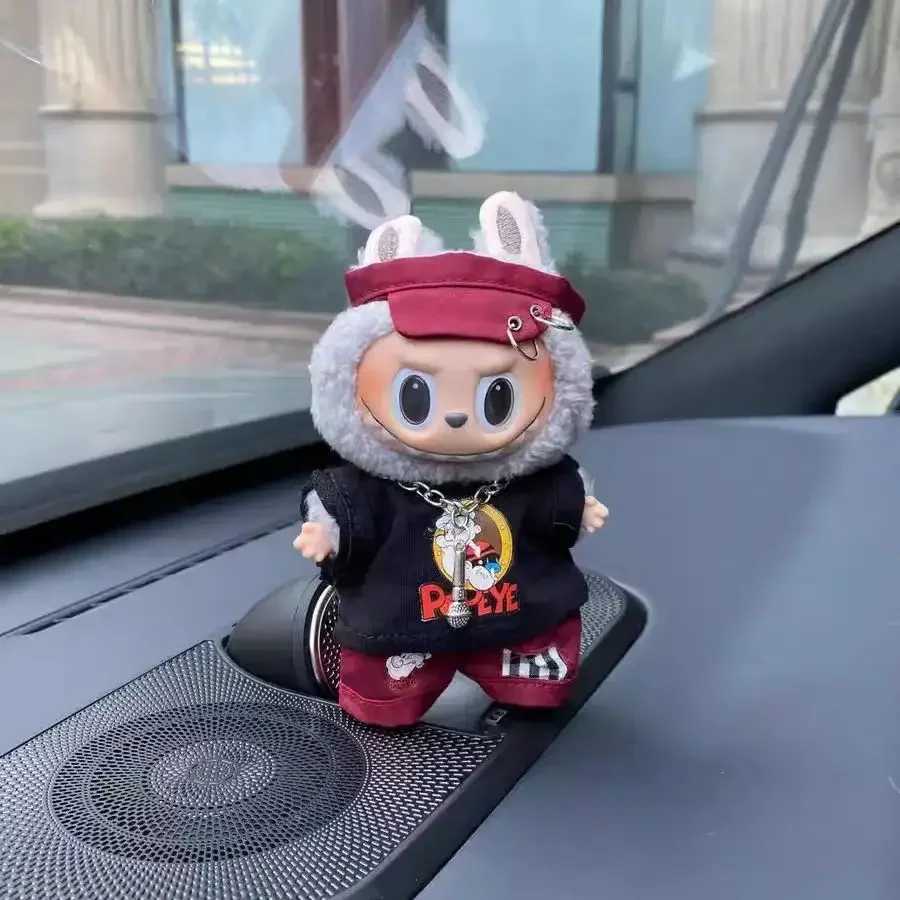 Labubu Clothes 17cm Plush Accessories Labubu Doll Clothes Doll Change for The Hoodie Suit Z250322