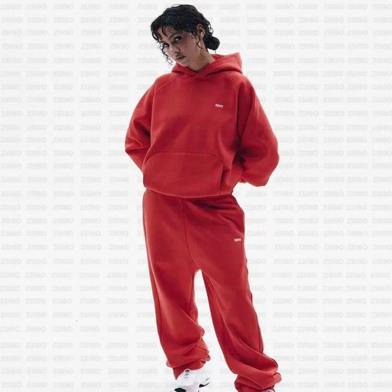 Series Set Mens Sports Hoodie Solid Color Fashion Top 250321