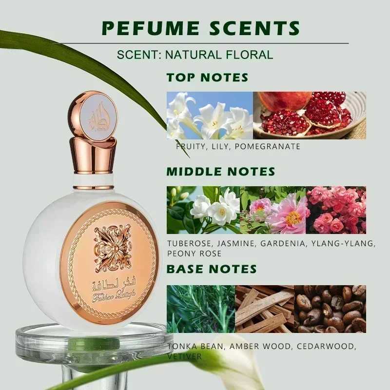 100ML Original Fakhar Body Spray Perfume Women High Quality Gift Arabic Fragrance Dating Flirty Lasting Eau De Parfum Deodorants W250322