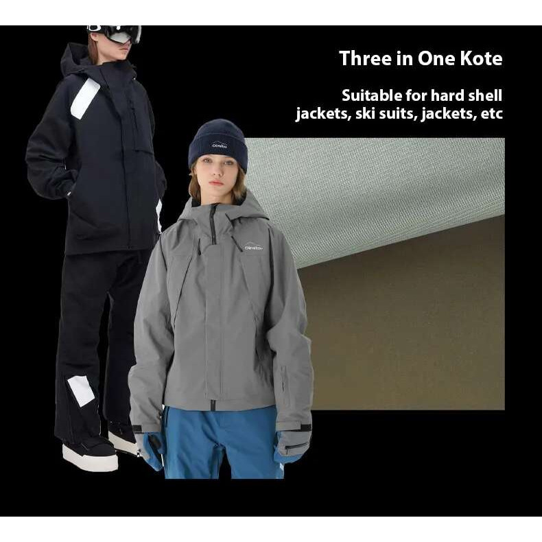 High-Tech Thermal Clothing Ultra-Dense Fabrics Combining Wind Resistance and Water Repellency suppleness