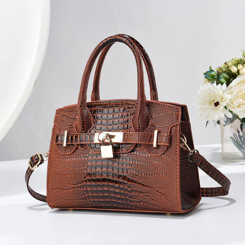 2025 New Large Capacity Handbag Fashionable and Simple Single Cross Shoulder Mom's Bag for Middle aged Women