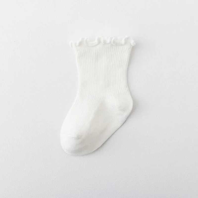 3 pairs/batch of new boys and girls solid color baby socks X2503221