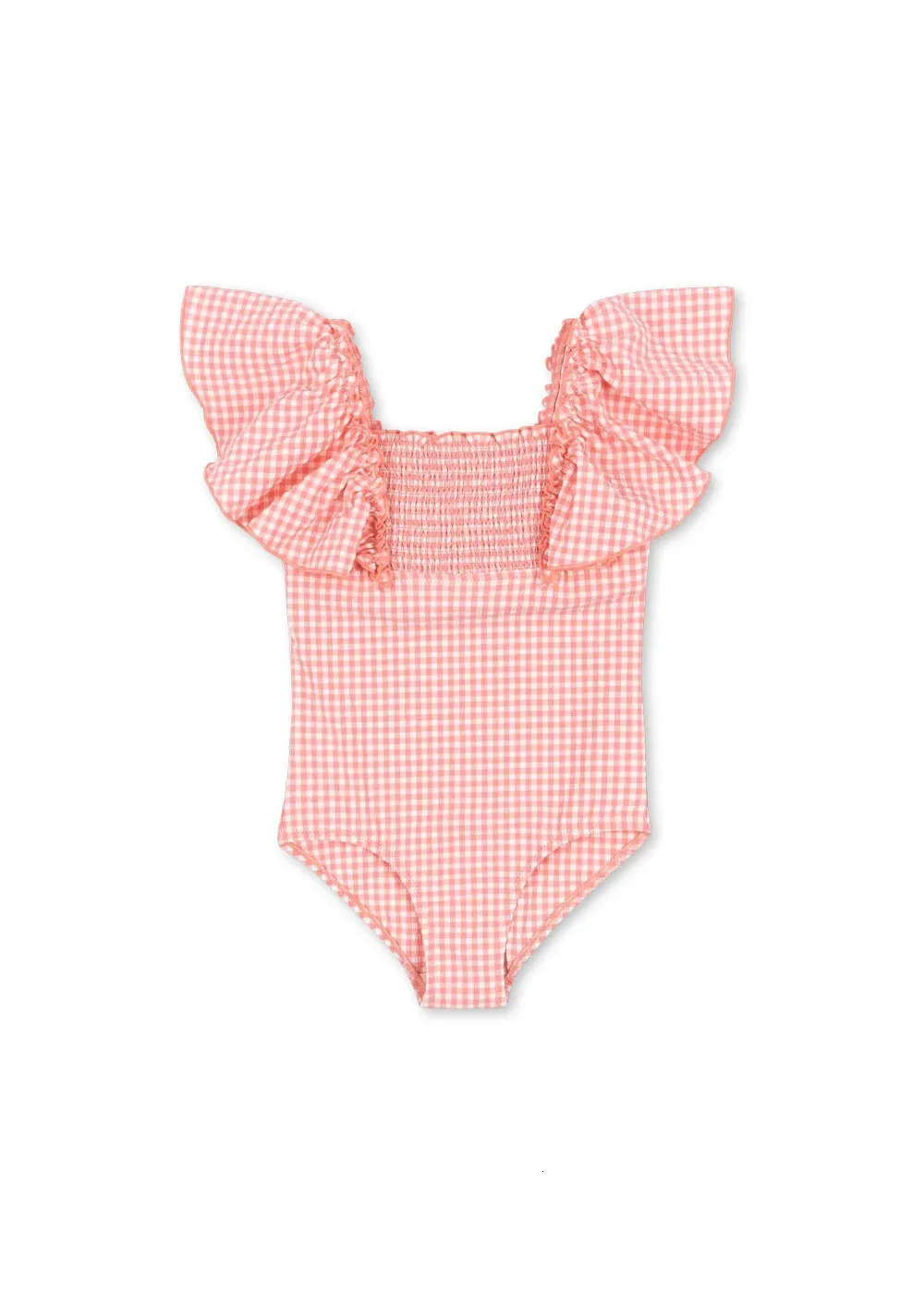 Kids Girls Swimwear 25 Summer KS Toddler Baby Girls Cute Print One Piece Swimsuit Two-piece Swimsuit Bikini Set 250321