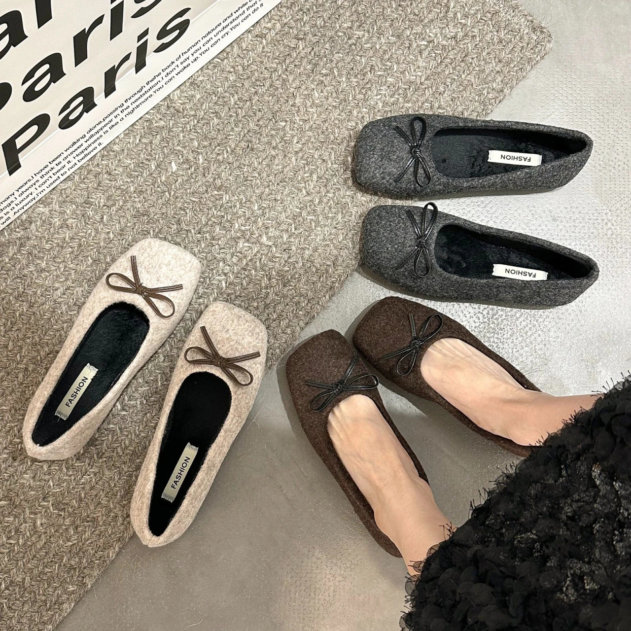 Silver Leather Split Toe Flat Shoes Woman Mary Janes Tabi Ninja Flats Female Cozy Dress Shoes Ankle Belt Moccasins 250322
