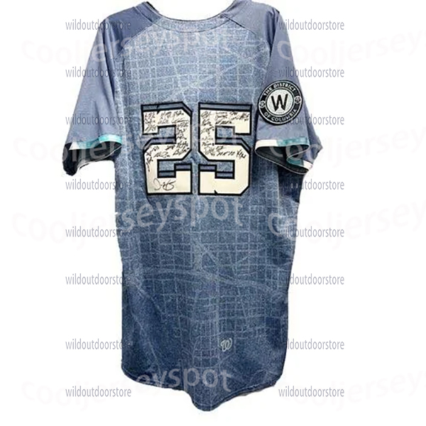 2025 City Connect Jerseys 5 Abrams Dylan Crews James Wood Luis Garcia Jr. MacKenzie Gore Custom Baseball Stitched Jersey Men Women