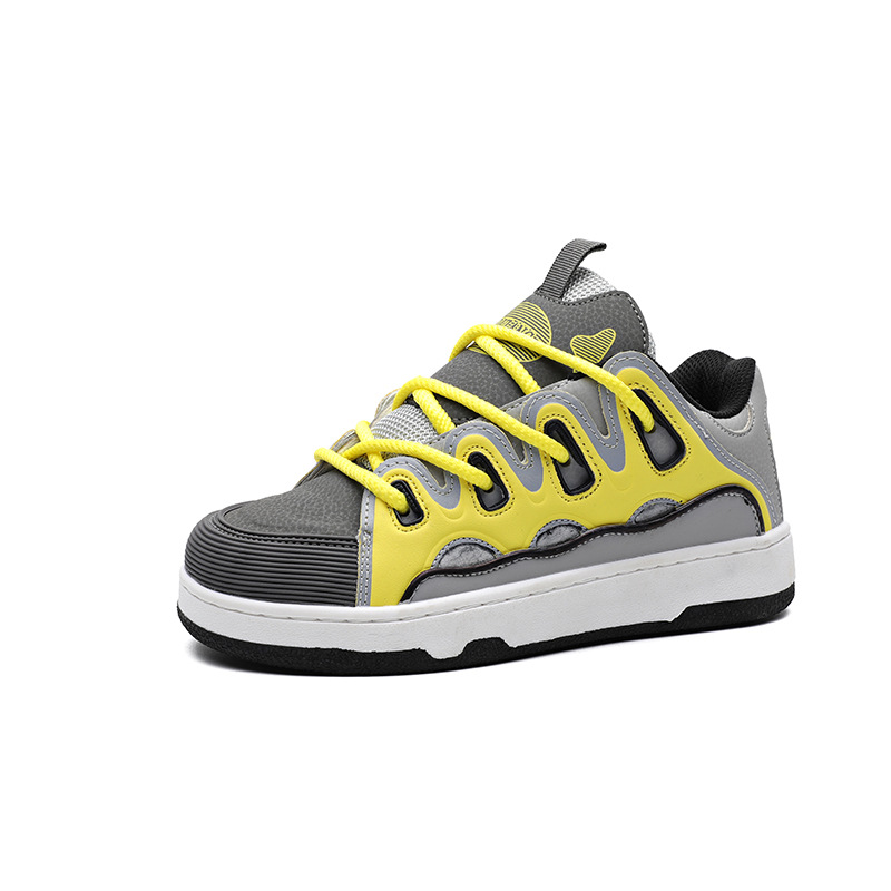 German training shoes American skateboard shoes fashion brand men's shoes student street shot glow-in-the-dark casual sports shoes for men and wo