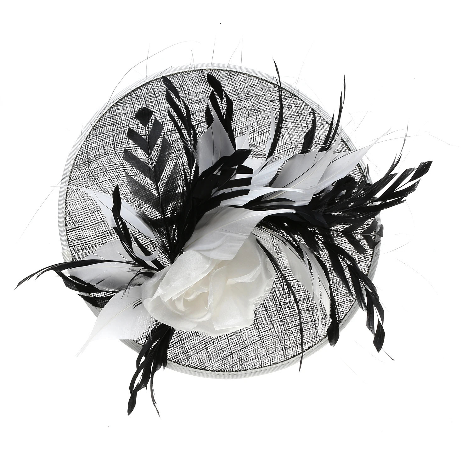 selling Christmas Sinamay Fascinator Perfect Wedding Hat Unique Derby Party Hat Fashionable Church Hat Bridal Female Fascinator 250320