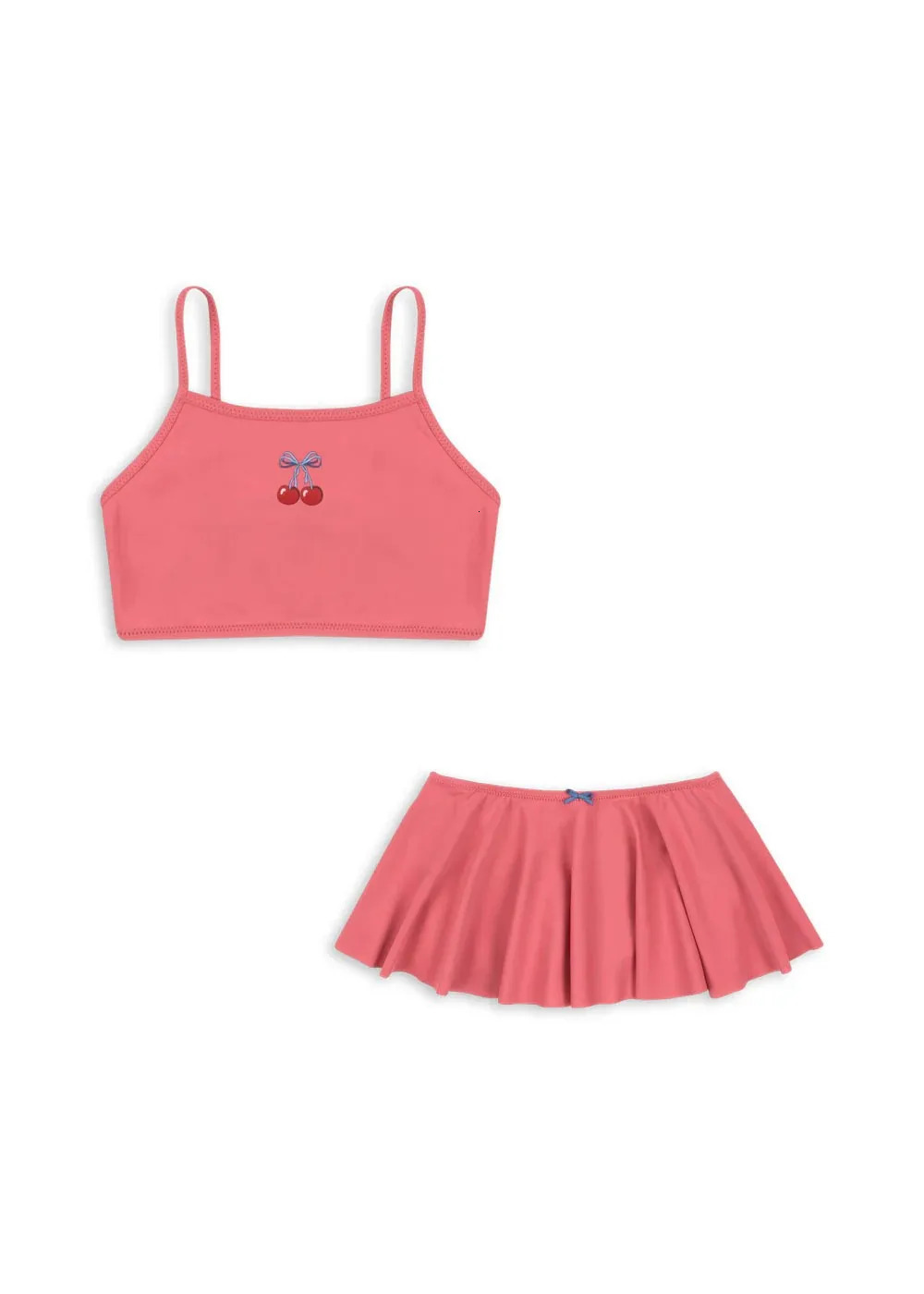 Kids Girls Swimwear 25 Summer KS Toddler Baby Girls Cute Print One Piece Swimsuit Two-piece Swimsuit Bikini Set 250321