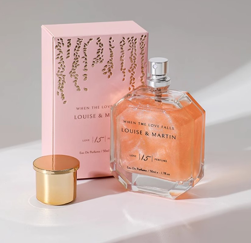 Natural Plant-Based Eau De Toilette for Women - Long Lasting Romantic Fragrance 50 ml Bottle