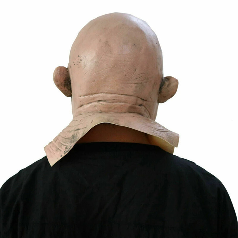 Zombie Mask Creepy Halloween Props Scary Realistic Face Mask Adult Party Cosplay Costume Props Horror Infected Zombie Masks 250321
