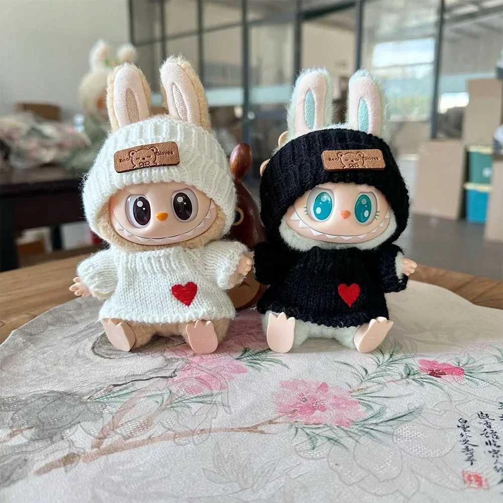 Fashion hoodie for 17cm Labubu clothing doll sliding clothing and accessories Z250322