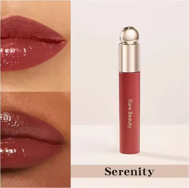 Rare Beauty Moisturizing Lip Glaze Nutrient Repair Lightweight Non-greasy Natural Luster Brightening Lipstick Cosmetics