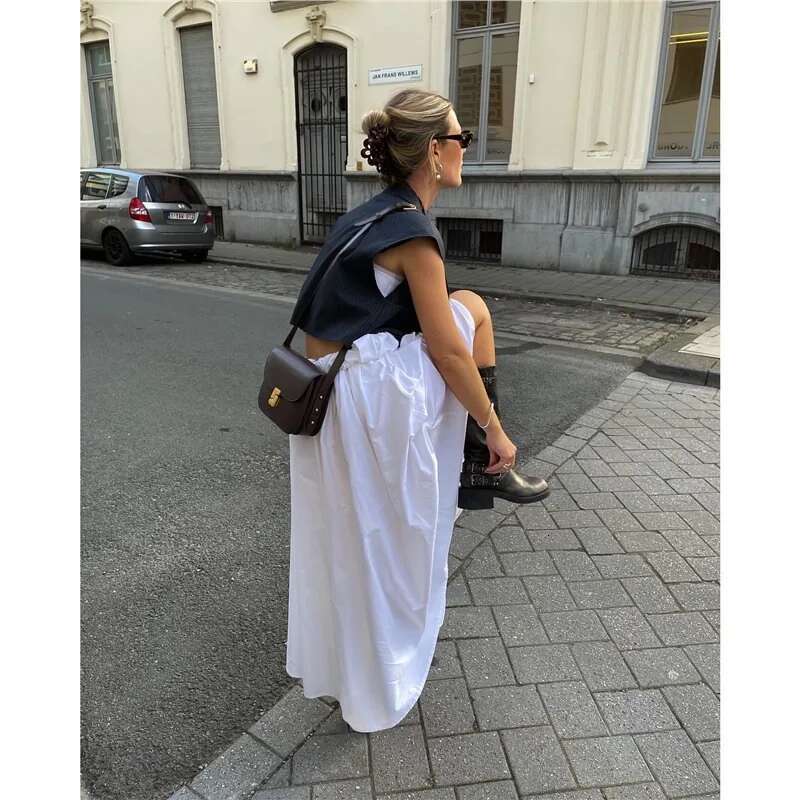 Tofu French niche design women's top layer cowhide small square premium texture single shoulder crossbody bag SOEUR