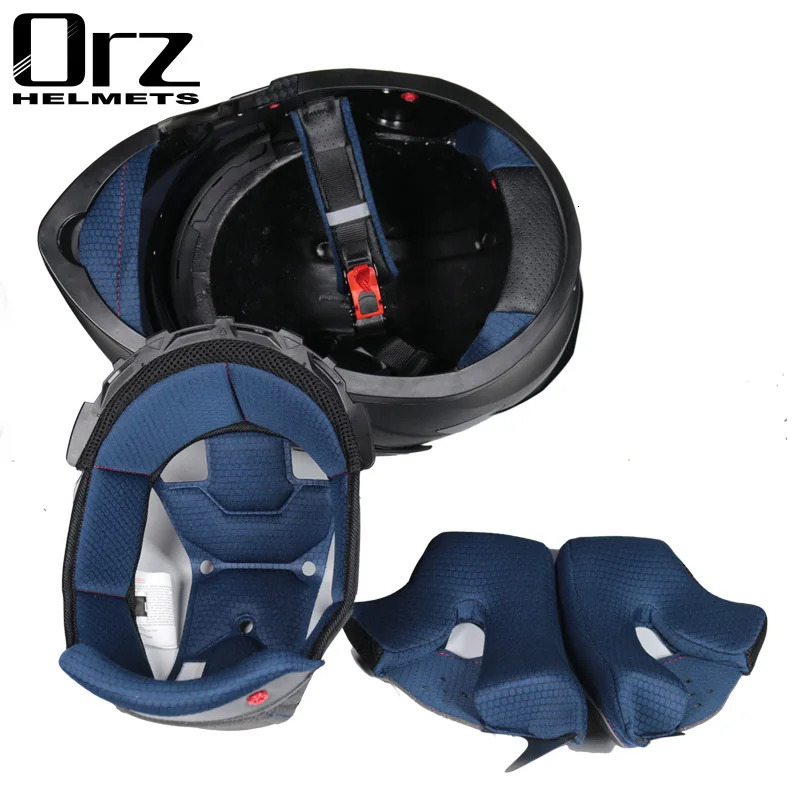 Orz Motorcycle Helmet Multi Layer Protection Safety Dot Certification Protective Racing Off Road Motorcycle Helmet 250321