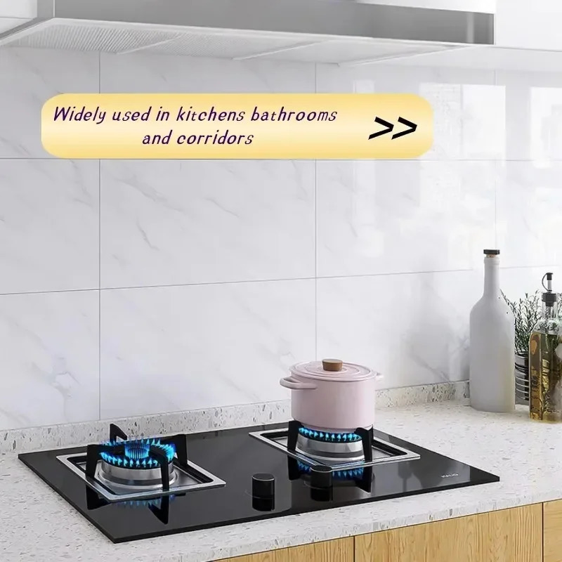 102040 pieces of simulated thick marble tile wall stickers PVC waterproof selfadhesive living room bathroom kitchen household floor 250318