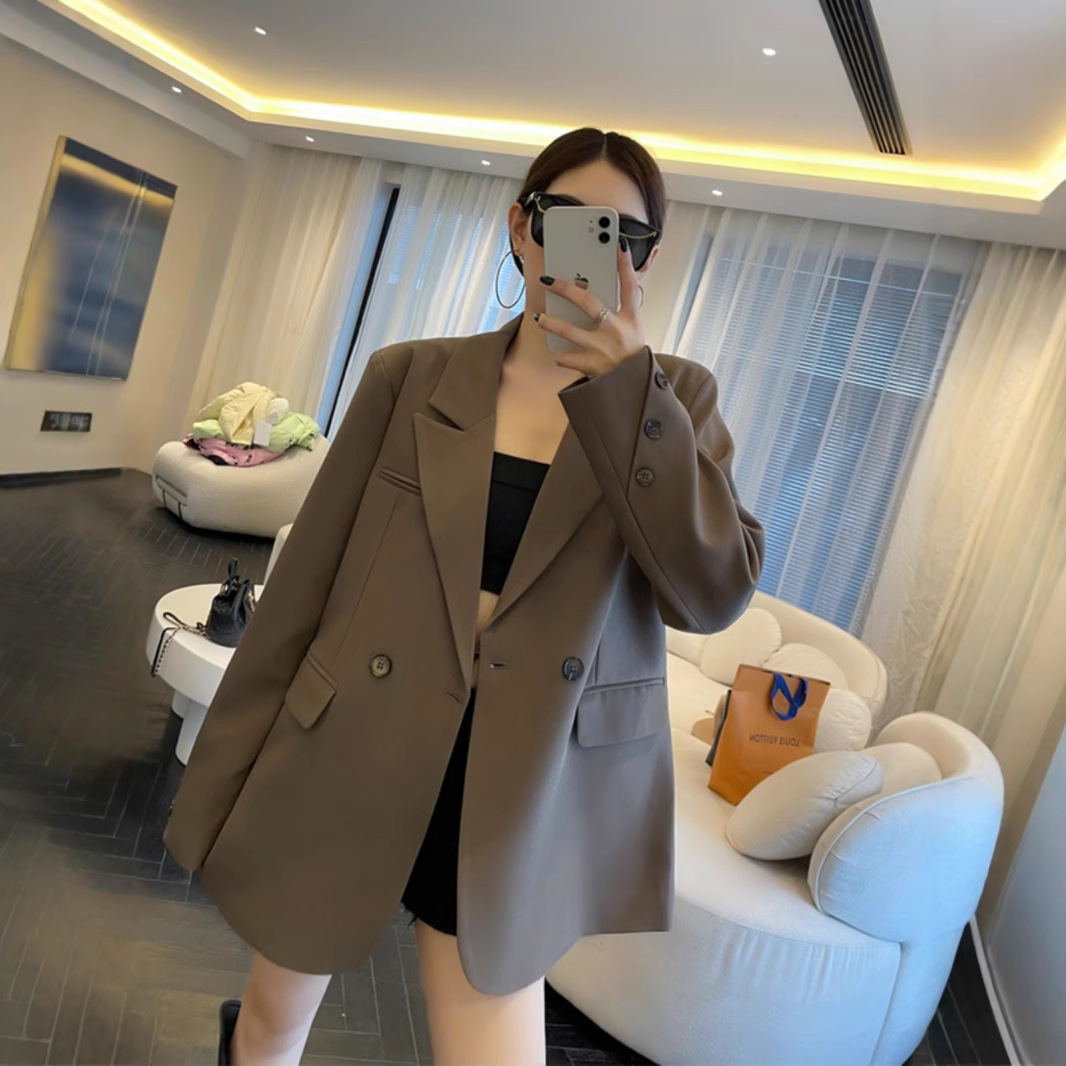 X320Elevate Your Wardrobe This Year: Comfortable Korean Style Casual Suits for Spring & Fall Ensembles
