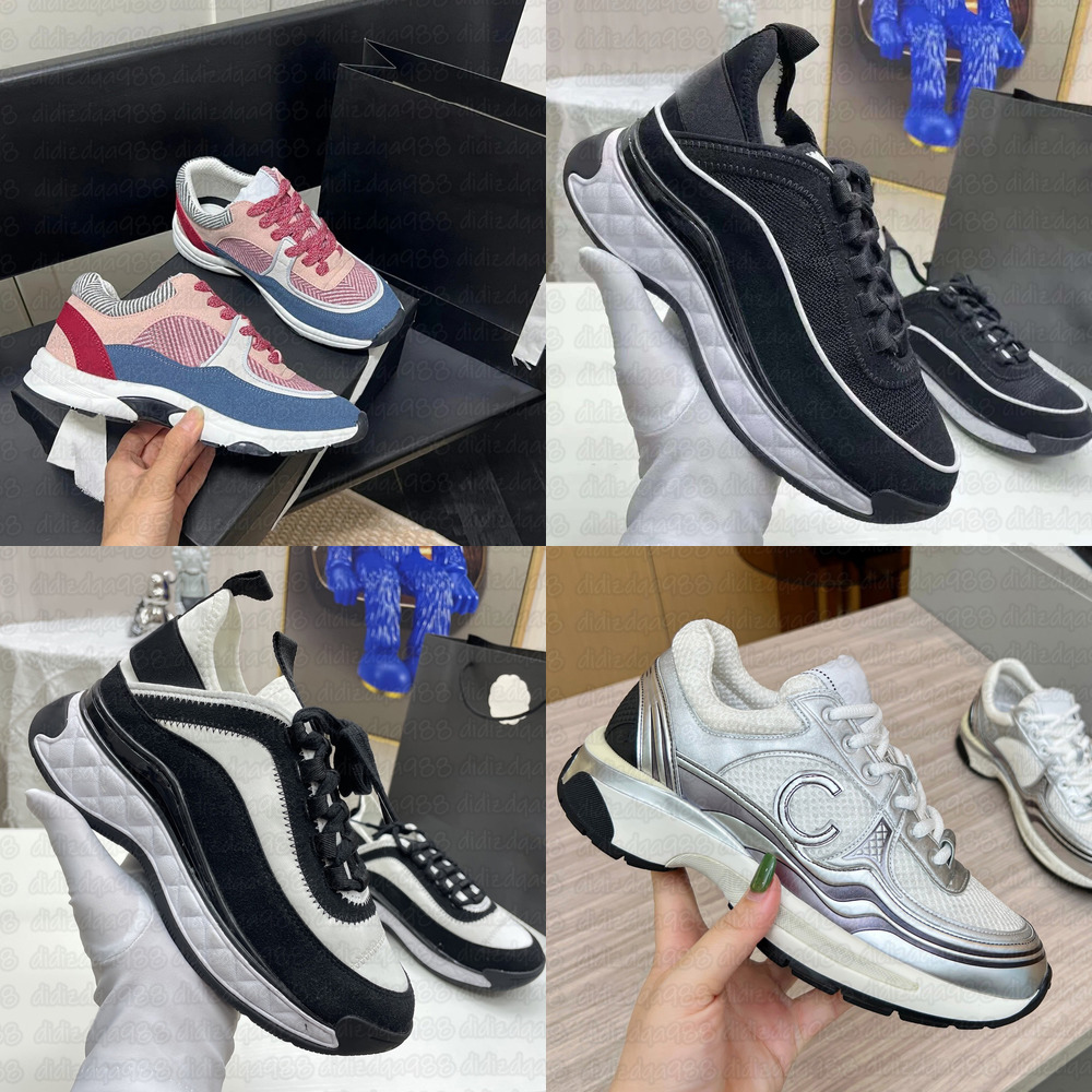luxury shoes men designer shoes casual shoes channelsss sneaker low mens women Fashion trainers fashion platform sneaker 01