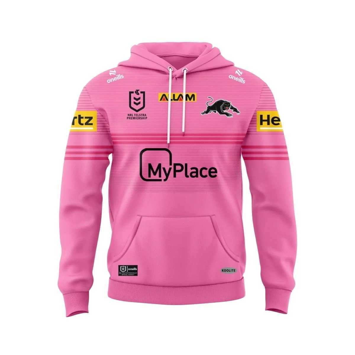 2024 New NRL Australian Navy Panther Adult DrAW Series Mens and Womens Printed Hooded Clothing XJ250322