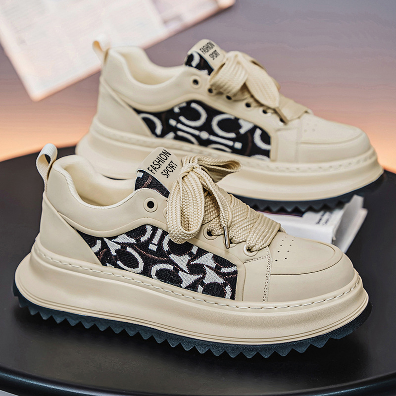 Spring and hot summer men's new fashion all comfortable soft sole low top board students embroidery color matching casual shoes