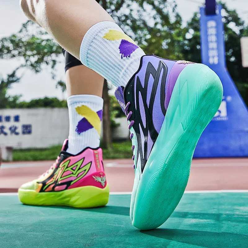 High quality Lamelo Ball 2nd generation basketball shoes truly combat anti slip new mens and womens sports shoes W250322