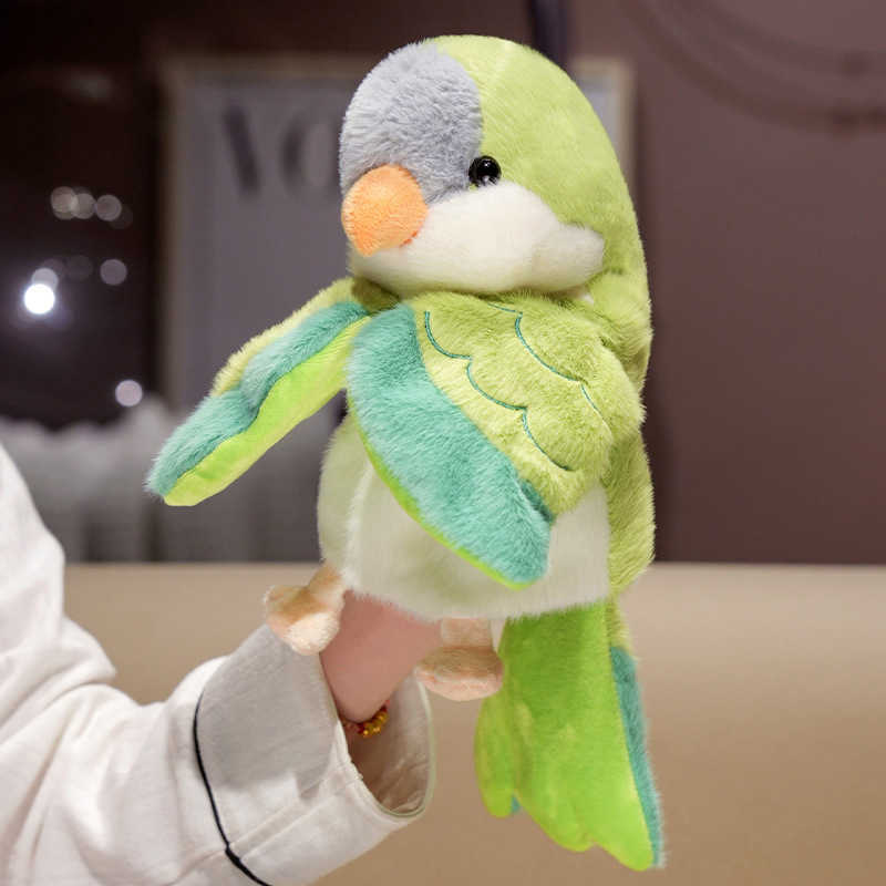 Adorable Simulation Parrot Fluffy Puppets: Perfect Educational Gift & Engaging Entertainment Tool