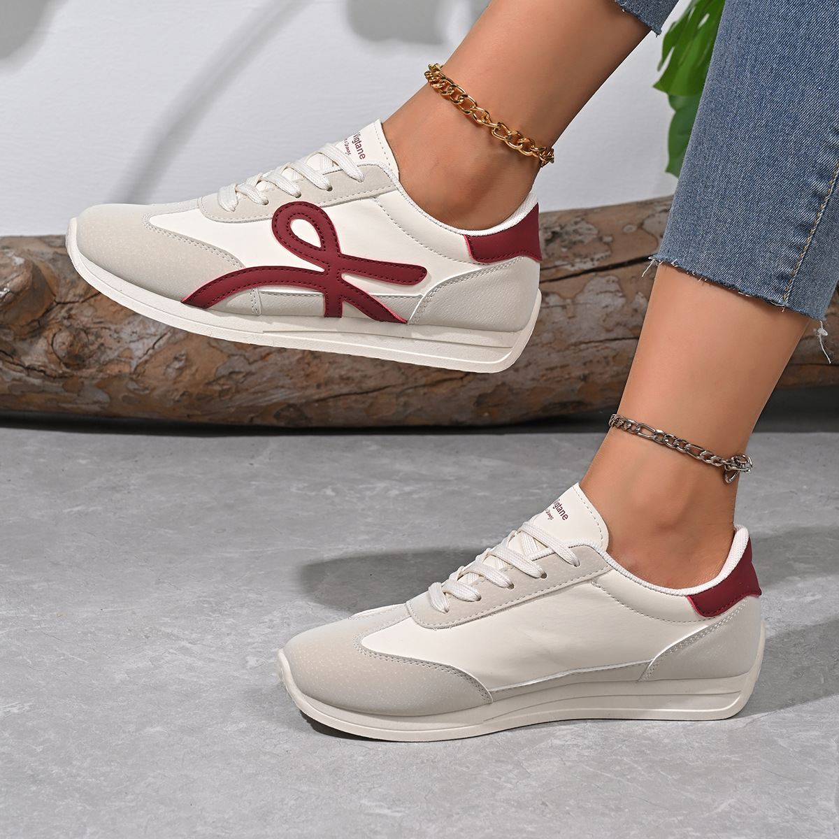Spring and autumn new casual shoes fashion running shoes breathable light sports women's shoes 2025