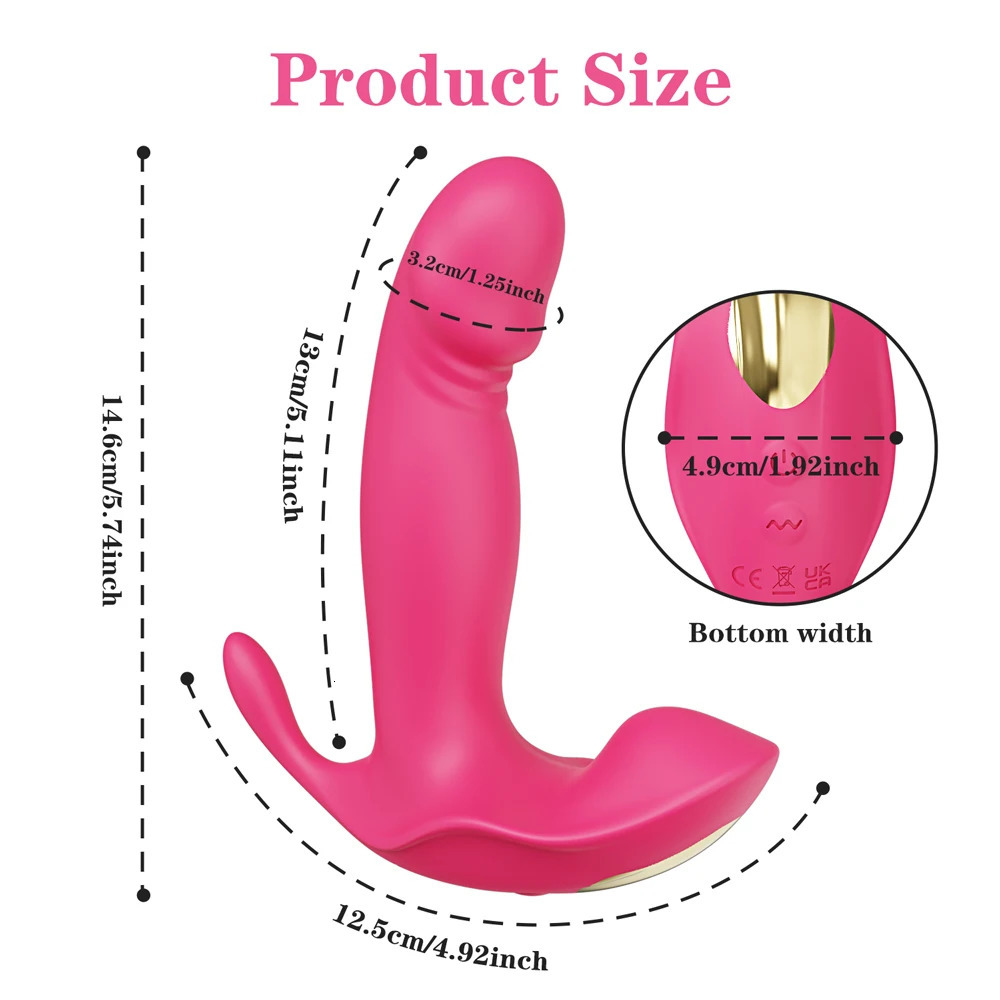 APP Control Wearable Panties Vibrator for Women Clitoris Stimulator Wiggle G-Spot Vibrator Female Masturbator Sex Toy for Women 250322