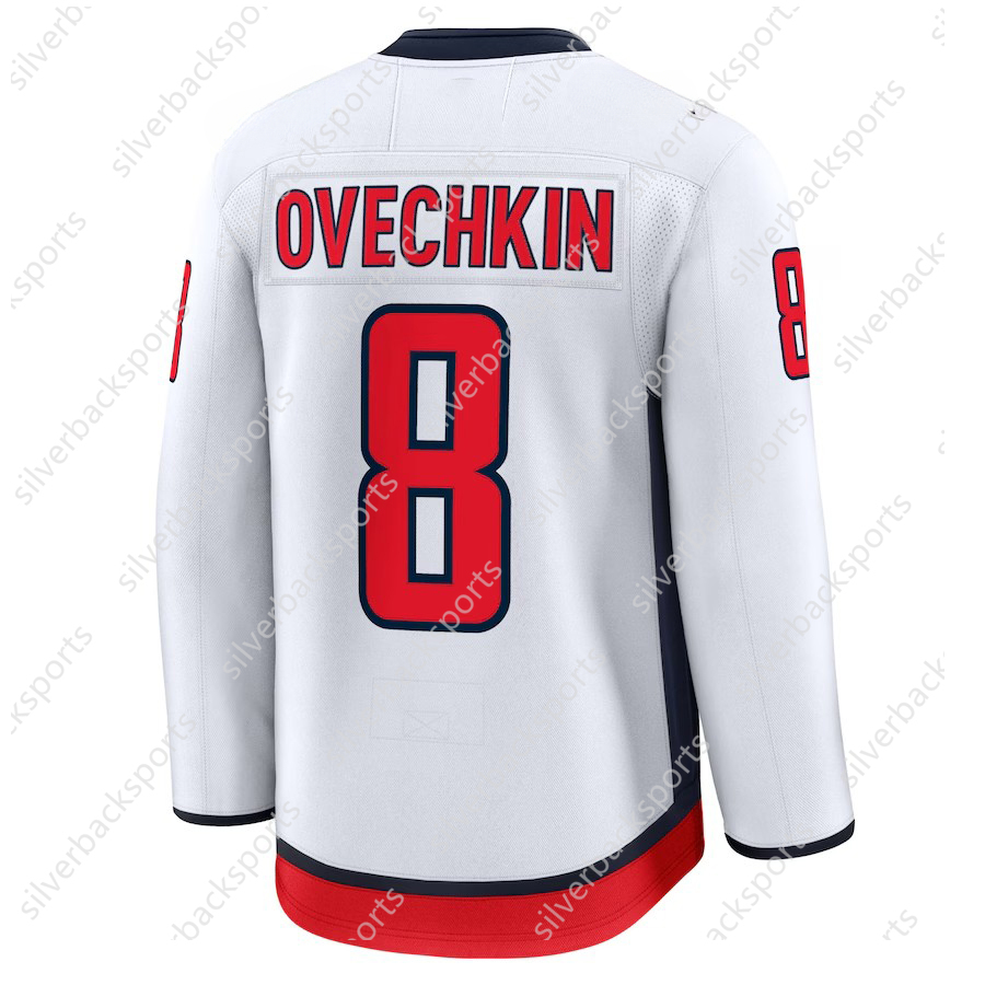 2025 2024 Black Red White Blue Navy Customize Hockey Jersey,Dubois Ovechkin Oshie Wilsons Carlson ichael Backstrom Dubois Mens Sportswear