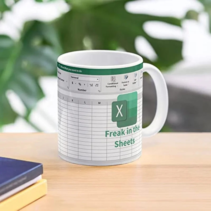 Tumbler Freak In The Sheets Excel Spreadsheet Mug Funny Gifts for Women Men Accountant Mug Birthday Cup 11 Oz 250321