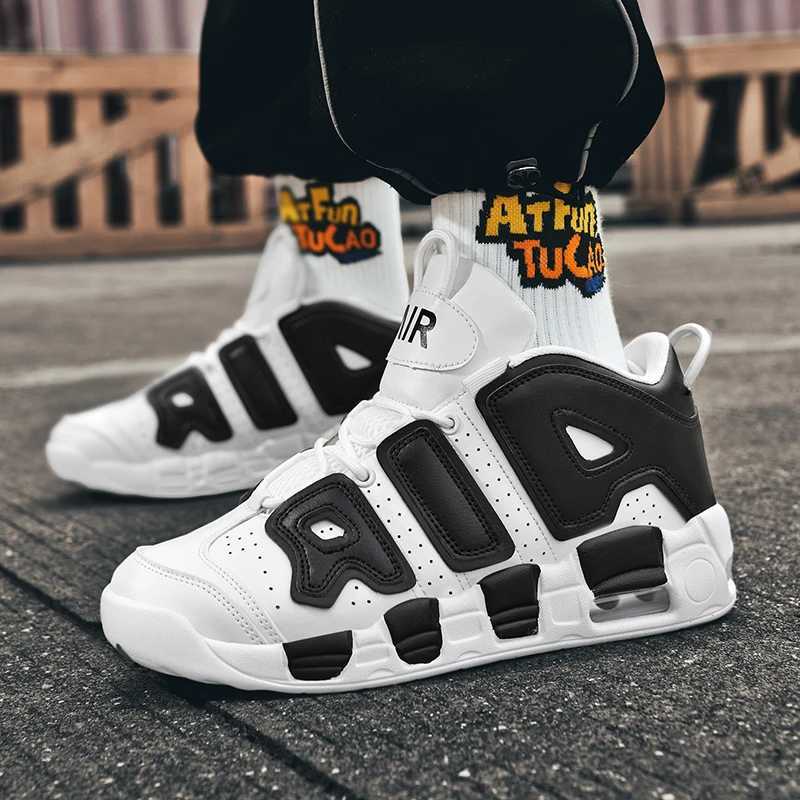 New Men Basketball Shoes Air Cushion Basketball Sneakers Comfortable Running Vulcanized Sneakers Training Sports Women Sneaker W250605