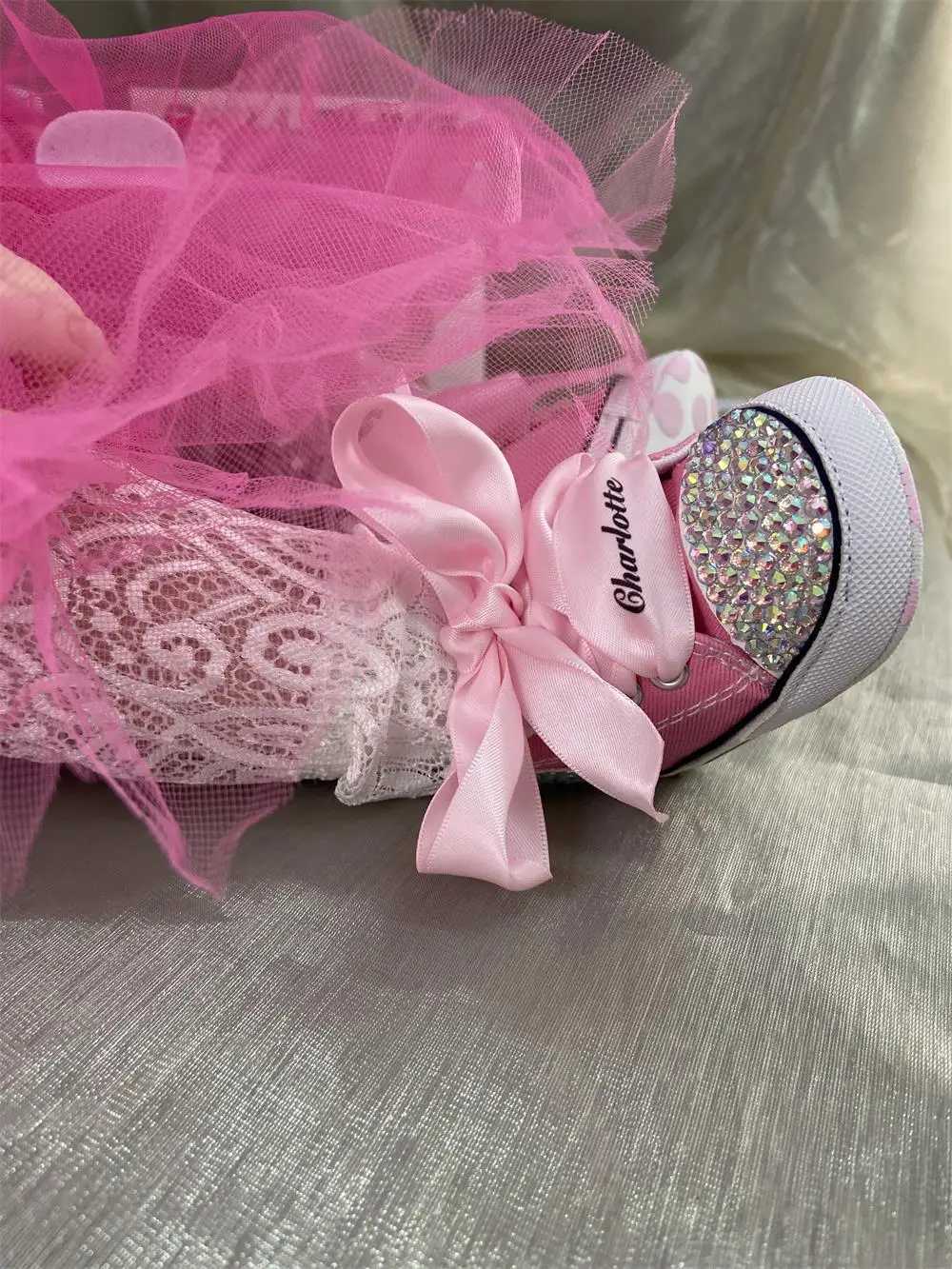Dollbling Baby Name Print exclusive design baby crib shoes newborn twin birthday show photo set baby Mocassin X250322