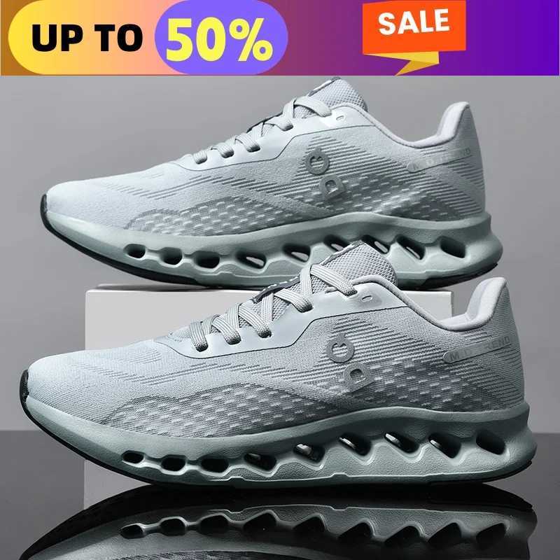 NEW Men Sports Running Shoes Casual Marathon Breathable Lightweight Cfortable Luxury Brand Men Athletic Sneakers Air Cushion Z250411