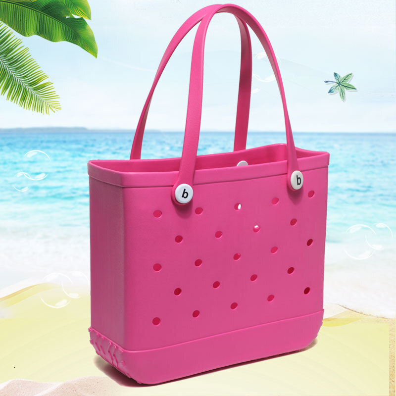 New Fashion Outdoor EVA Beach In Hand For Storage Hole Large Capacity Basket Bag