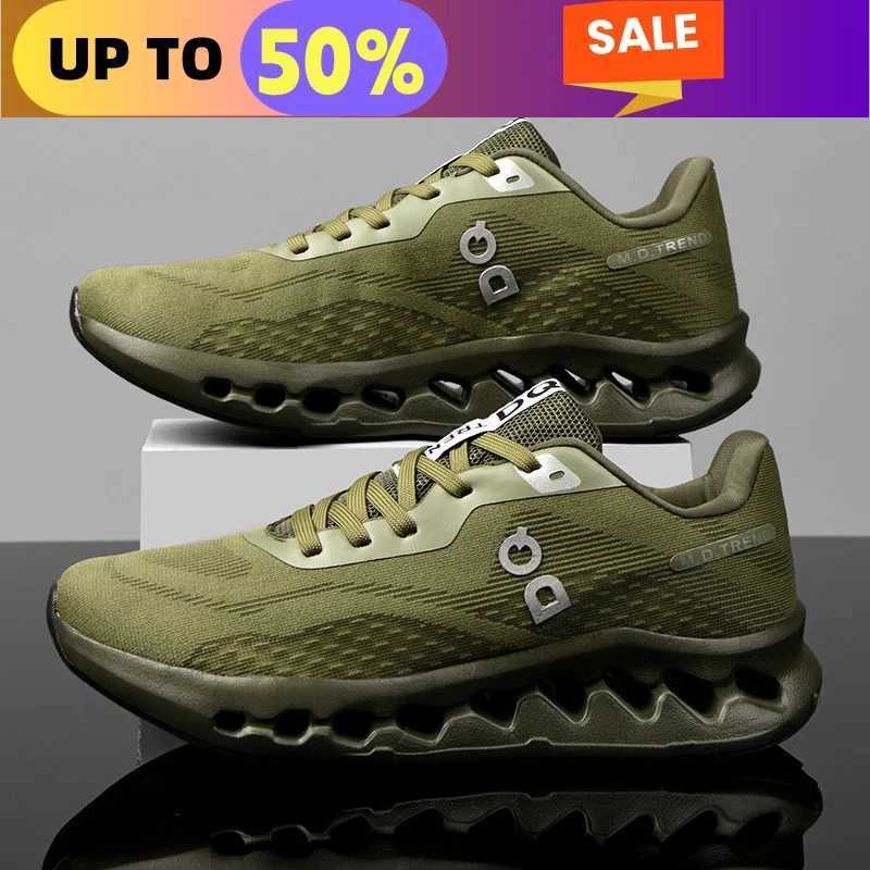 NEW Men Sports Running Shoes Casual Marathon Breathable Lightweight Cfortable Luxury Brand Men Athletic Sneakers Air Cushion Z250411