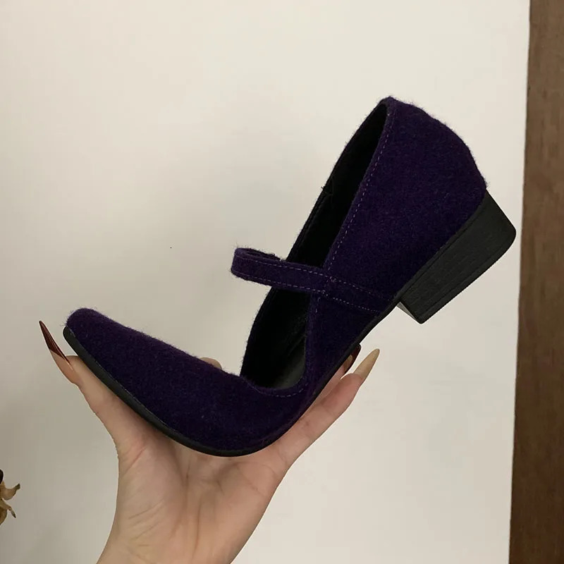 Female Footwear Fashion Buckle Strap Ladies Flats With Shoes Shallow Women Mary Janes Lolita Shoes 250322