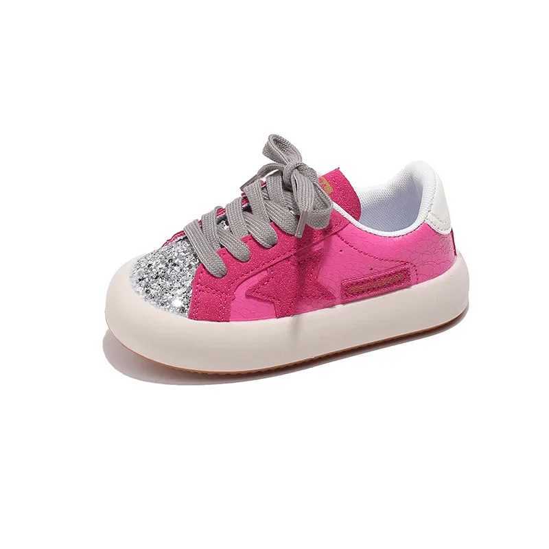 Childrens casual shoes 2024 spring/summer new lightweight breathable sports shoes Trendy Starry low board shoesT250322