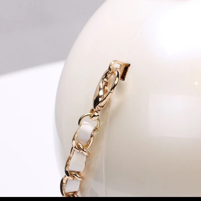 Women Round Ball Bag Evening Bag Pearl Exquisite Fashion Lacquer Beige For Ladies Party Wedding Crossbody Bag 250320