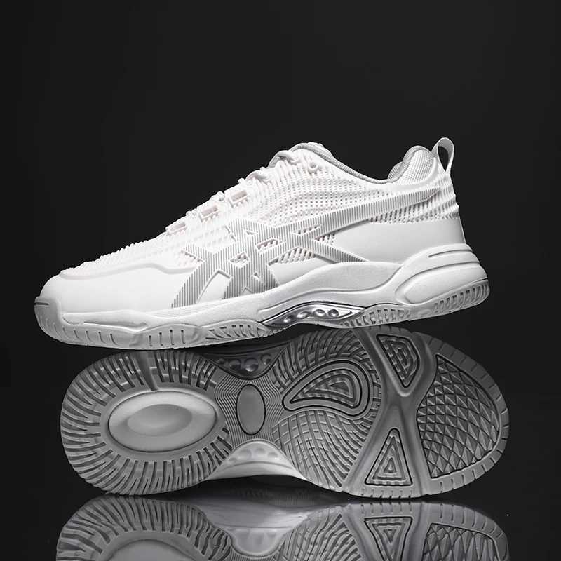 Men Badminton Shoes Women Kids Tennis Shoes Table Volleyball Sneakers Tenis Sports Handball Training Wear Anti-Skid Famous Z250321