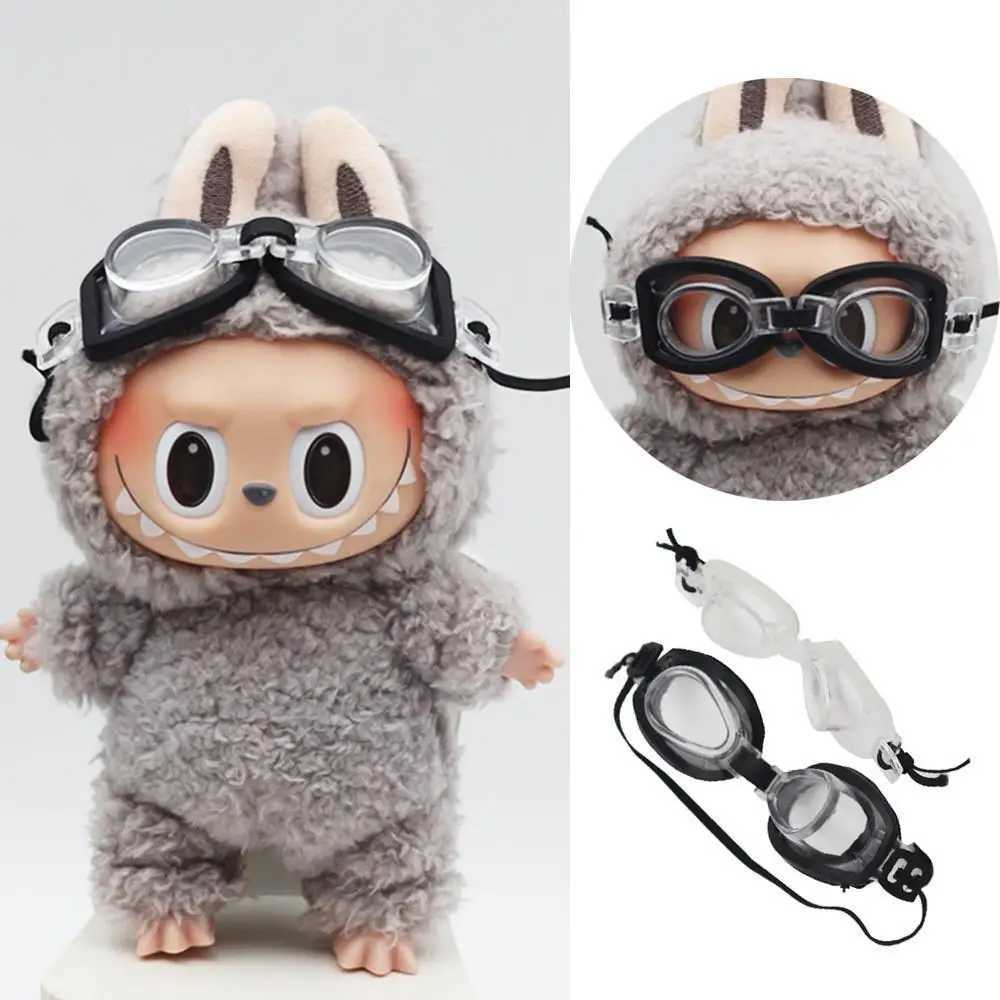 Elastic Band 8 CM Doll Swimming goggles Entertainment Submarine Mirror(only glasses) for Labubu doll Free shipping