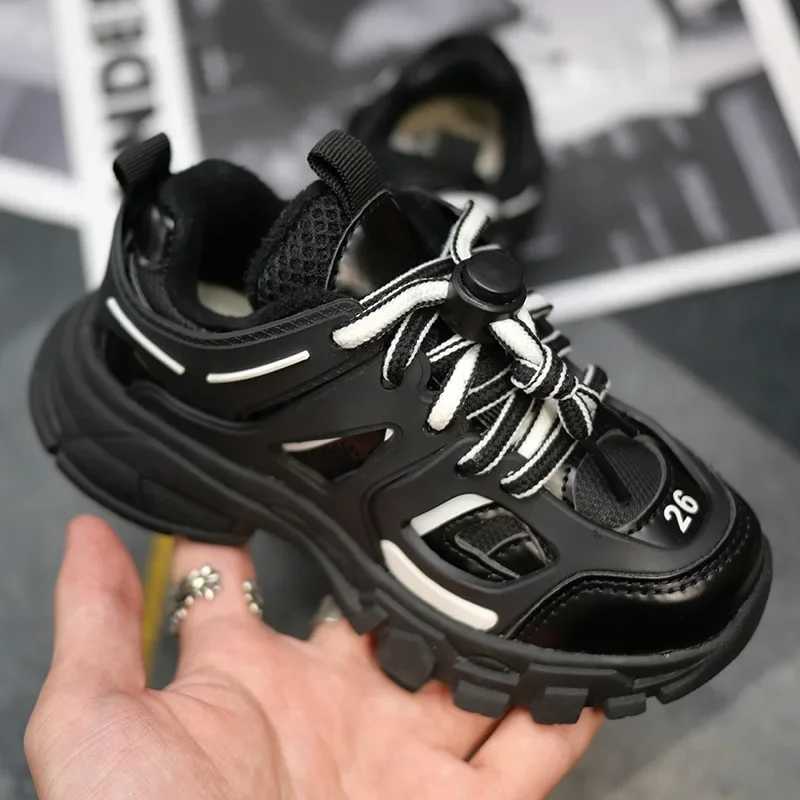 Spring Childrens new sports shoes for boys and girls fashionable and clumsy sports shoes for babies cute candy colored casual shoes for childrens runn